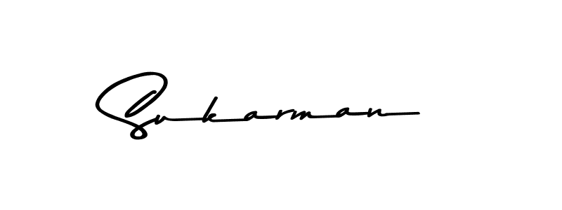 Make a beautiful signature design for name Sukarman. With this signature (Asem Kandis PERSONAL USE) style, you can create a handwritten signature for free. Sukarman signature style 9 images and pictures png