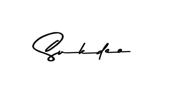 Use a signature maker to create a handwritten signature online. With this signature software, you can design (Asem Kandis PERSONAL USE) your own signature for name Sukdeo. Sukdeo signature style 9 images and pictures png