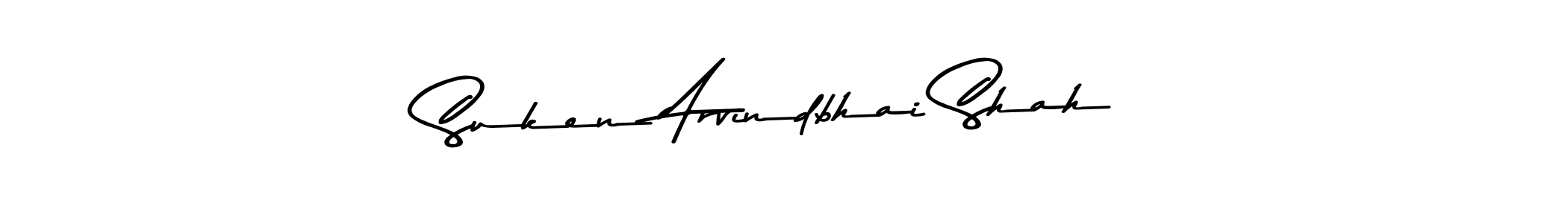 You should practise on your own different ways (Asem Kandis PERSONAL USE) to write your name (Suken Arvindbhai Shah) in signature. don't let someone else do it for you. Suken Arvindbhai Shah signature style 9 images and pictures png