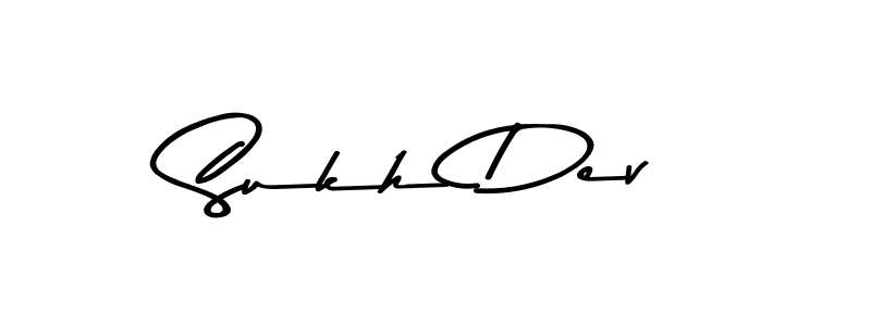 Asem Kandis PERSONAL USE is a professional signature style that is perfect for those who want to add a touch of class to their signature. It is also a great choice for those who want to make their signature more unique. Get Sukh Dev name to fancy signature for free. Sukh Dev signature style 9 images and pictures png