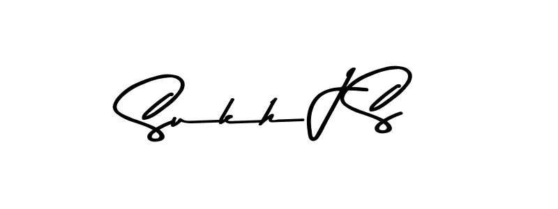 Also we have Sukh J S name is the best signature style. Create professional handwritten signature collection using Asem Kandis PERSONAL USE autograph style. Sukh J S signature style 9 images and pictures png