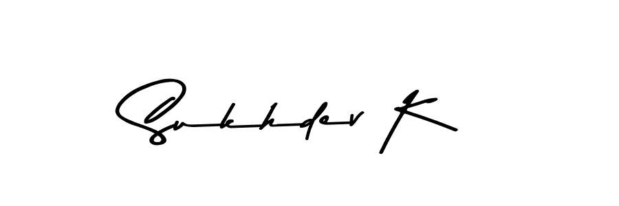 This is the best signature style for the Sukhdev K name. Also you like these signature font (Asem Kandis PERSONAL USE). Mix name signature. Sukhdev K signature style 9 images and pictures png