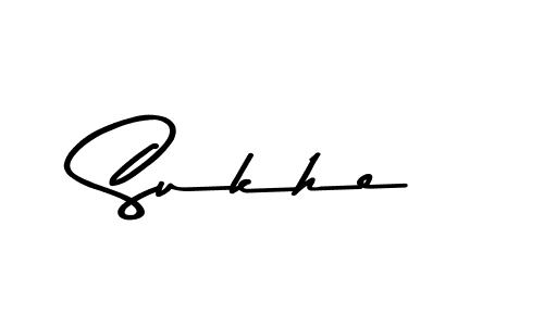 Create a beautiful signature design for name Sukhe. With this signature (Asem Kandis PERSONAL USE) fonts, you can make a handwritten signature for free. Sukhe signature style 9 images and pictures png