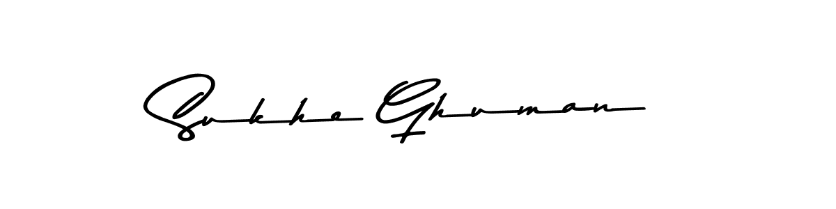 Asem Kandis PERSONAL USE is a professional signature style that is perfect for those who want to add a touch of class to their signature. It is also a great choice for those who want to make their signature more unique. Get Sukhe Ghuman name to fancy signature for free. Sukhe Ghuman signature style 9 images and pictures png