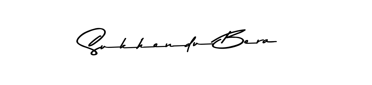 Create a beautiful signature design for name Sukhendu Bera. With this signature (Asem Kandis PERSONAL USE) fonts, you can make a handwritten signature for free. Sukhendu Bera signature style 9 images and pictures png