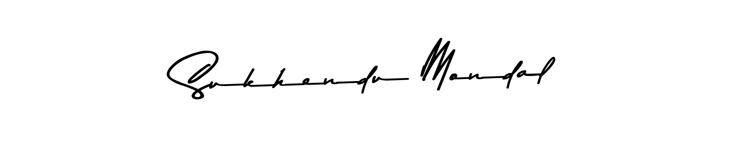 How to make Sukhendu Mondal signature? Asem Kandis PERSONAL USE is a professional autograph style. Create handwritten signature for Sukhendu Mondal name. Sukhendu Mondal signature style 9 images and pictures png