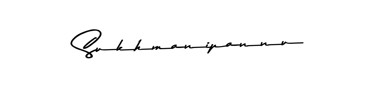 How to make Sukhmanipannu signature? Asem Kandis PERSONAL USE is a professional autograph style. Create handwritten signature for Sukhmanipannu name. Sukhmanipannu signature style 9 images and pictures png