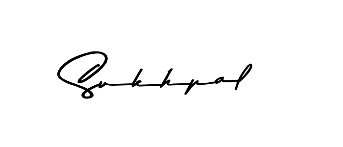Make a beautiful signature design for name Sukhpal. With this signature (Asem Kandis PERSONAL USE) style, you can create a handwritten signature for free. Sukhpal signature style 9 images and pictures png