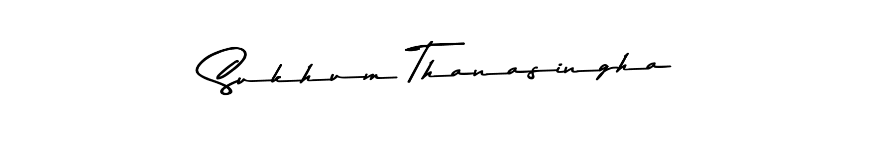 Make a short Sukhum Thanasingha signature style. Manage your documents anywhere anytime using Asem Kandis PERSONAL USE. Create and add eSignatures, submit forms, share and send files easily. Sukhum Thanasingha signature style 9 images and pictures png