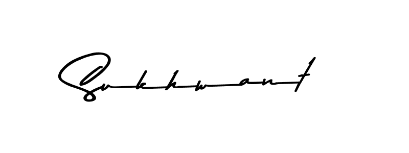 Sukhwant stylish signature style. Best Handwritten Sign (Asem Kandis PERSONAL USE) for my name. Handwritten Signature Collection Ideas for my name Sukhwant. Sukhwant signature style 9 images and pictures png