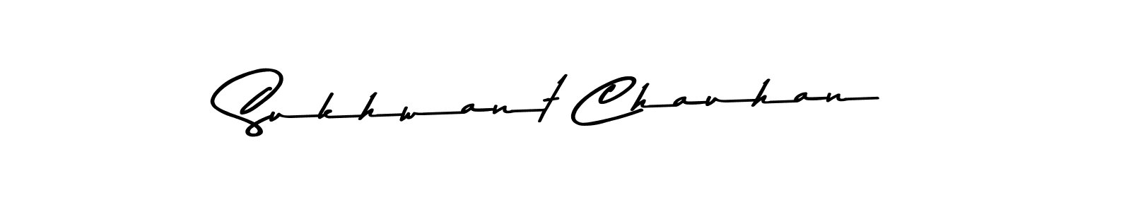Make a beautiful signature design for name Sukhwant Chauhan. With this signature (Asem Kandis PERSONAL USE) style, you can create a handwritten signature for free. Sukhwant Chauhan signature style 9 images and pictures png