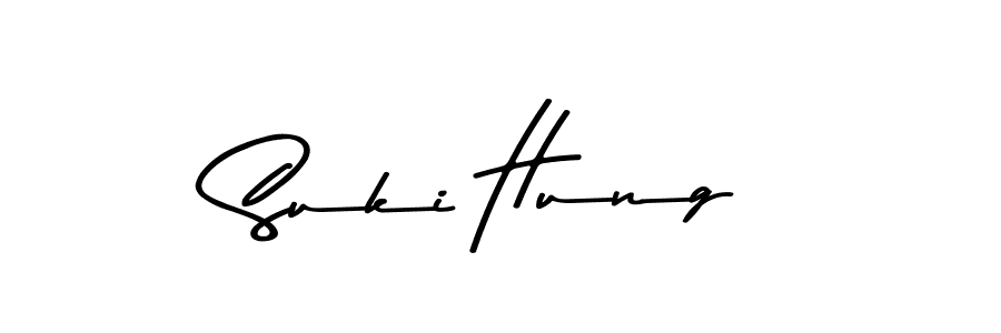 How to make Suki Hung signature? Asem Kandis PERSONAL USE is a professional autograph style. Create handwritten signature for Suki Hung name. Suki Hung signature style 9 images and pictures png
