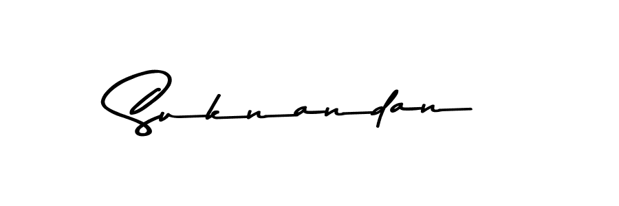 You should practise on your own different ways (Asem Kandis PERSONAL USE) to write your name (Suknandan) in signature. don't let someone else do it for you. Suknandan signature style 9 images and pictures png