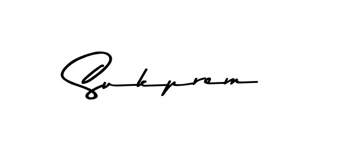 Asem Kandis PERSONAL USE is a professional signature style that is perfect for those who want to add a touch of class to their signature. It is also a great choice for those who want to make their signature more unique. Get Sukprem name to fancy signature for free. Sukprem signature style 9 images and pictures png