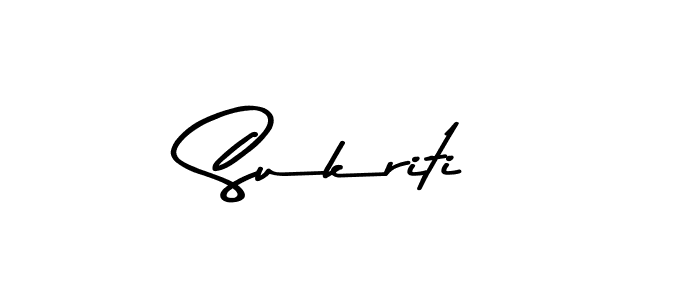 Use a signature maker to create a handwritten signature online. With this signature software, you can design (Asem Kandis PERSONAL USE) your own signature for name Sukriti. Sukriti signature style 9 images and pictures png