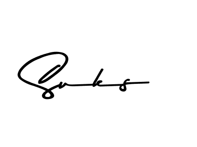 Make a short Suks signature style. Manage your documents anywhere anytime using Asem Kandis PERSONAL USE. Create and add eSignatures, submit forms, share and send files easily. Suks signature style 9 images and pictures png