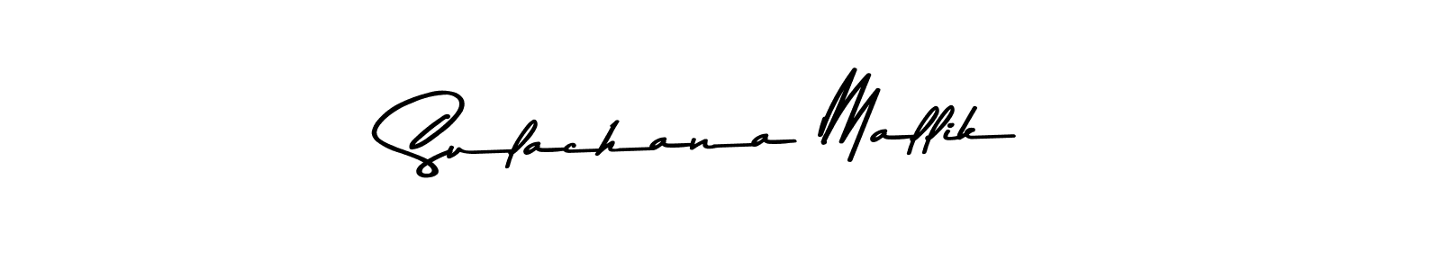 How to make Sulachana Mallik signature? Asem Kandis PERSONAL USE is a professional autograph style. Create handwritten signature for Sulachana Mallik name. Sulachana Mallik signature style 9 images and pictures png