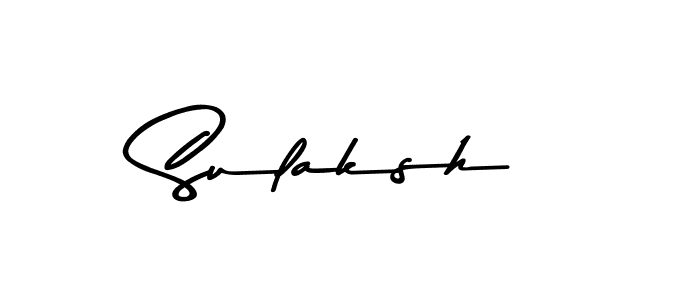 The best way (Asem Kandis PERSONAL USE) to make a short signature is to pick only two or three words in your name. The name Sulaksh include a total of six letters. For converting this name. Sulaksh signature style 9 images and pictures png