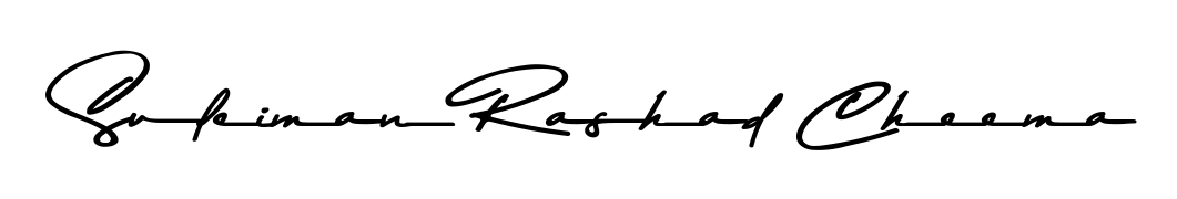 Create a beautiful signature design for name Suleiman Rashad Cheema. With this signature (Asem Kandis PERSONAL USE) fonts, you can make a handwritten signature for free. Suleiman Rashad Cheema signature style 9 images and pictures png