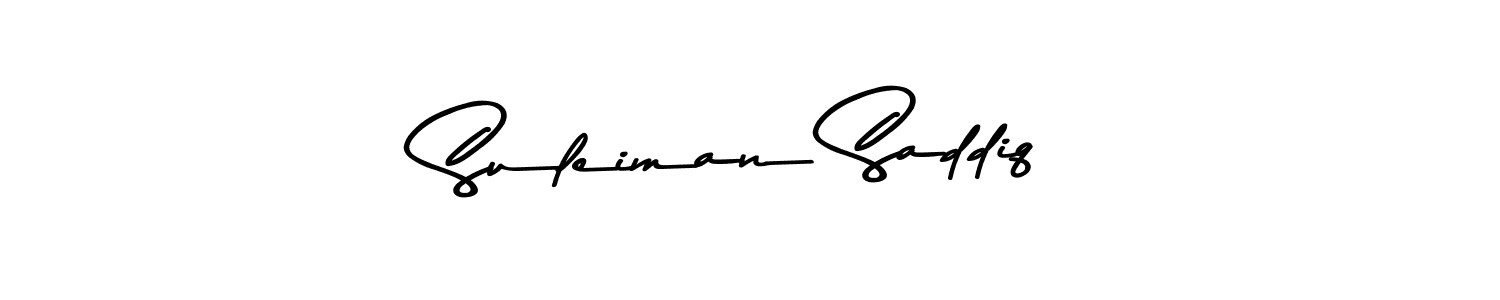 Suleiman Saddiq stylish signature style. Best Handwritten Sign (Asem Kandis PERSONAL USE) for my name. Handwritten Signature Collection Ideas for my name Suleiman Saddiq. Suleiman Saddiq signature style 9 images and pictures png