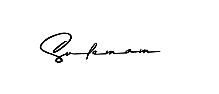 How to make Sulemam signature? Asem Kandis PERSONAL USE is a professional autograph style. Create handwritten signature for Sulemam name. Sulemam signature style 9 images and pictures png