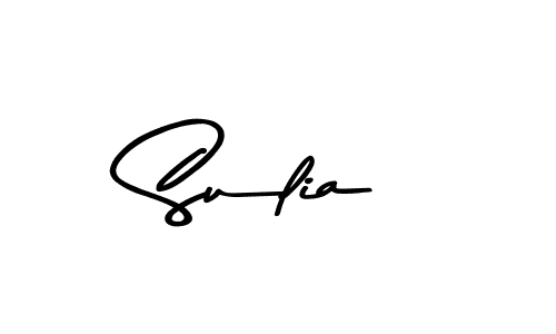 Also You can easily find your signature by using the search form. We will create Sulia name handwritten signature images for you free of cost using Asem Kandis PERSONAL USE sign style. Sulia signature style 9 images and pictures png