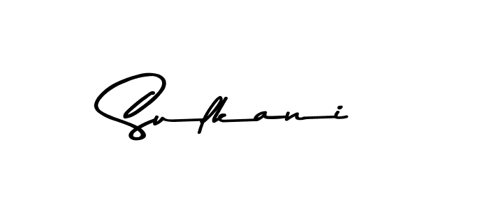 Design your own signature with our free online signature maker. With this signature software, you can create a handwritten (Asem Kandis PERSONAL USE) signature for name Sulkani. Sulkani signature style 9 images and pictures png