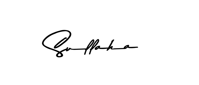 Make a beautiful signature design for name Sullaha. With this signature (Asem Kandis PERSONAL USE) style, you can create a handwritten signature for free. Sullaha signature style 9 images and pictures png