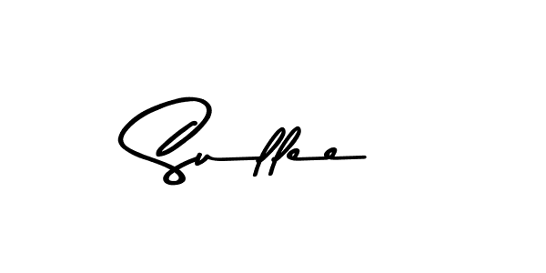 How to make Sullee name signature. Use Asem Kandis PERSONAL USE style for creating short signs online. This is the latest handwritten sign. Sullee signature style 9 images and pictures png