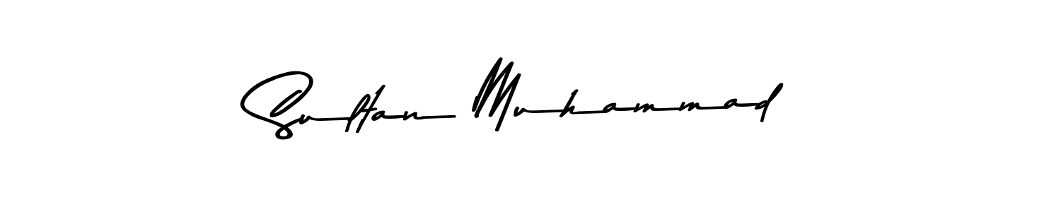 Create a beautiful signature design for name Sultan Muhammad. With this signature (Asem Kandis PERSONAL USE) fonts, you can make a handwritten signature for free. Sultan Muhammad signature style 9 images and pictures png