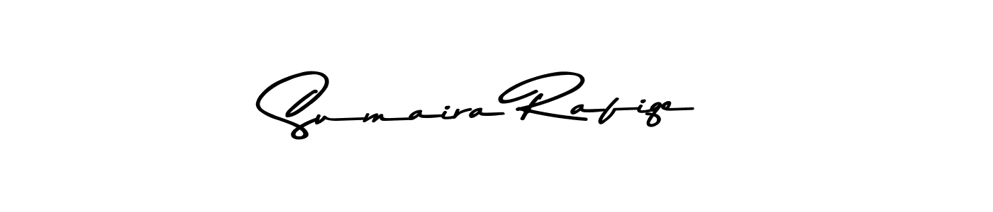 Design your own signature with our free online signature maker. With this signature software, you can create a handwritten (Asem Kandis PERSONAL USE) signature for name Sumaira Rafiqe. Sumaira Rafiqe signature style 9 images and pictures png