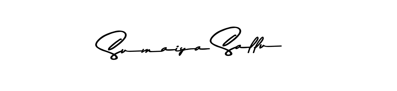 if you are searching for the best signature style for your name Sumaiya Sallu. so please give up your signature search. here we have designed multiple signature styles  using Asem Kandis PERSONAL USE. Sumaiya Sallu signature style 9 images and pictures png