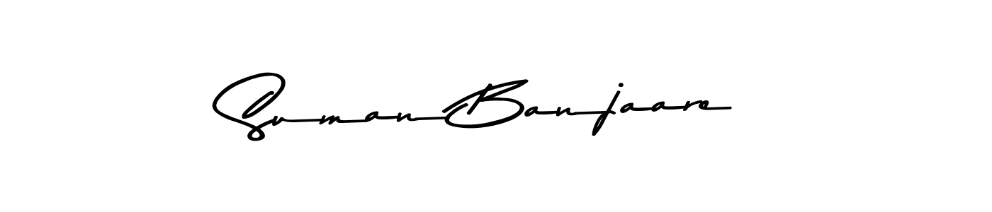 The best way (Asem Kandis PERSONAL USE) to make a short signature is to pick only two or three words in your name. The name Suman Banjaare include a total of six letters. For converting this name. Suman Banjaare signature style 9 images and pictures png