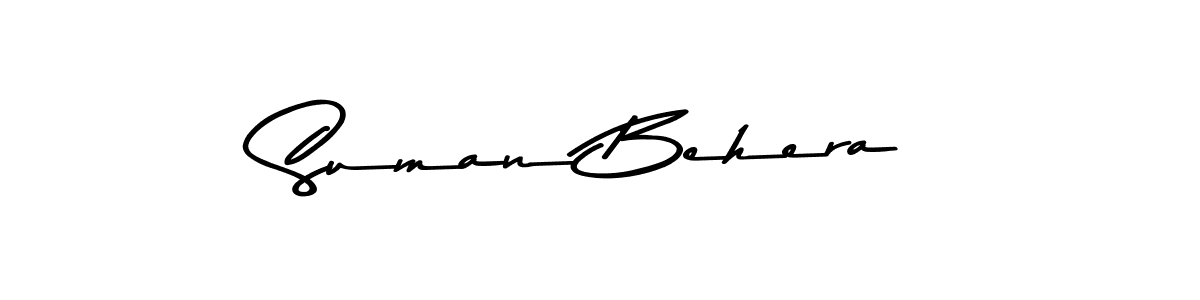 How to make Suman Behera signature? Asem Kandis PERSONAL USE is a professional autograph style. Create handwritten signature for Suman Behera name. Suman Behera signature style 9 images and pictures png