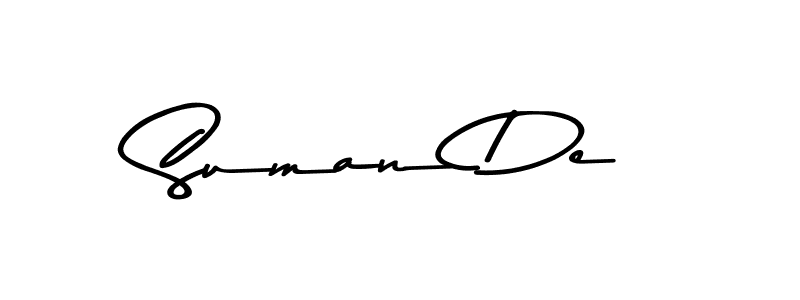 How to make Suman De signature? Asem Kandis PERSONAL USE is a professional autograph style. Create handwritten signature for Suman De name. Suman De signature style 9 images and pictures png