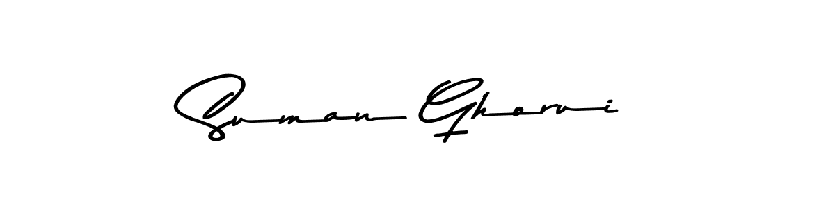 Make a short Suman Ghorui signature style. Manage your documents anywhere anytime using Asem Kandis PERSONAL USE. Create and add eSignatures, submit forms, share and send files easily. Suman Ghorui signature style 9 images and pictures png