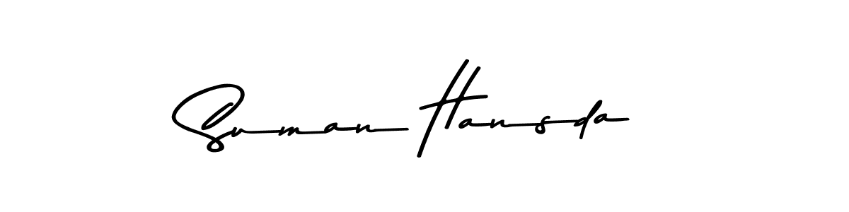 Also You can easily find your signature by using the search form. We will create Suman Hansda name handwritten signature images for you free of cost using Asem Kandis PERSONAL USE sign style. Suman Hansda signature style 9 images and pictures png