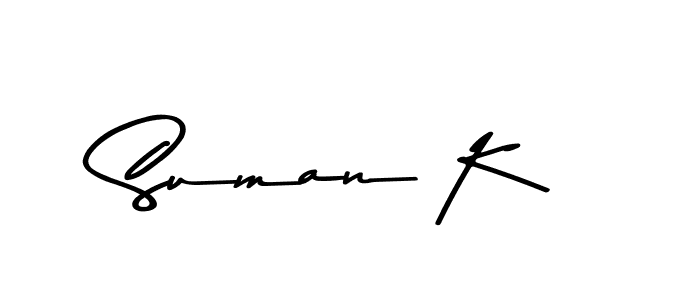 How to Draw Suman K signature style? Asem Kandis PERSONAL USE is a latest design signature styles for name Suman K. Suman K signature style 9 images and pictures png