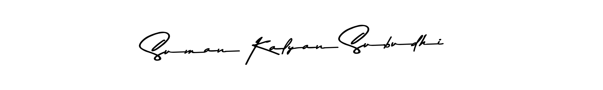 Use a signature maker to create a handwritten signature online. With this signature software, you can design (Asem Kandis PERSONAL USE) your own signature for name Suman Kalyan Subudhi. Suman Kalyan Subudhi signature style 9 images and pictures png