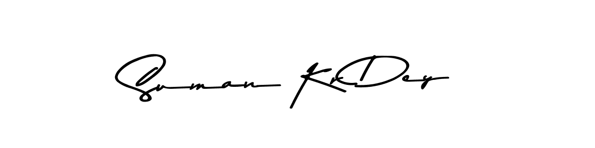 How to make Suman Kr Dey signature? Asem Kandis PERSONAL USE is a professional autograph style. Create handwritten signature for Suman Kr Dey name. Suman Kr Dey signature style 9 images and pictures png
