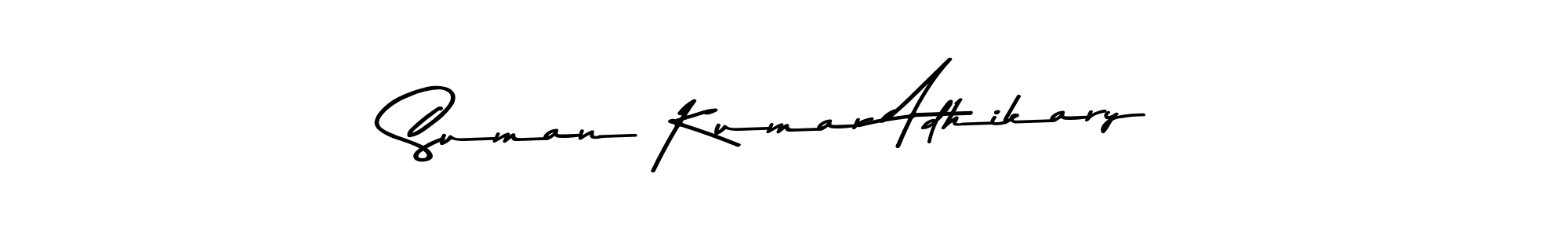 You can use this online signature creator to create a handwritten signature for the name Suman Kumar Adhikary. This is the best online autograph maker. Suman Kumar Adhikary signature style 9 images and pictures png