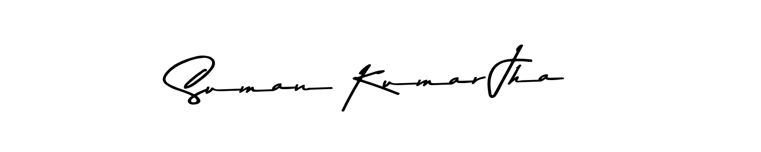 How to make Suman Kumar Jha signature? Asem Kandis PERSONAL USE is a professional autograph style. Create handwritten signature for Suman Kumar Jha name. Suman Kumar Jha signature style 9 images and pictures png