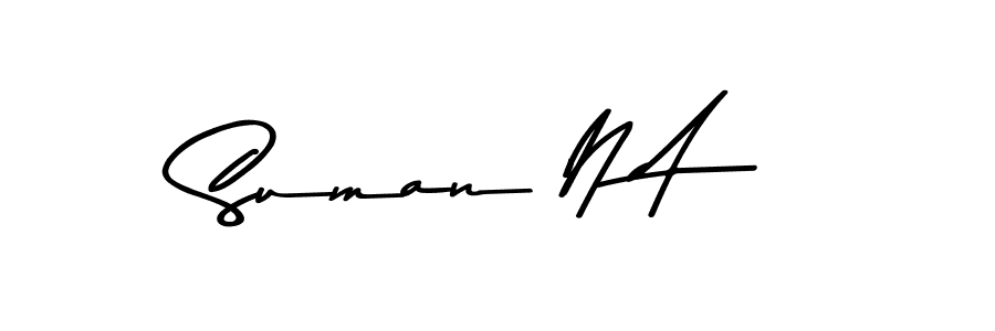 Also You can easily find your signature by using the search form. We will create Suman N A name handwritten signature images for you free of cost using Asem Kandis PERSONAL USE sign style. Suman N A signature style 9 images and pictures png