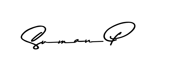 Asem Kandis PERSONAL USE is a professional signature style that is perfect for those who want to add a touch of class to their signature. It is also a great choice for those who want to make their signature more unique. Get Suman P name to fancy signature for free. Suman P signature style 9 images and pictures png