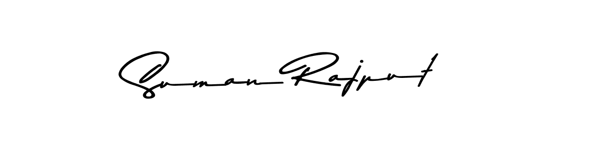 Use a signature maker to create a handwritten signature online. With this signature software, you can design (Asem Kandis PERSONAL USE) your own signature for name Suman Rajput. Suman Rajput signature style 9 images and pictures png