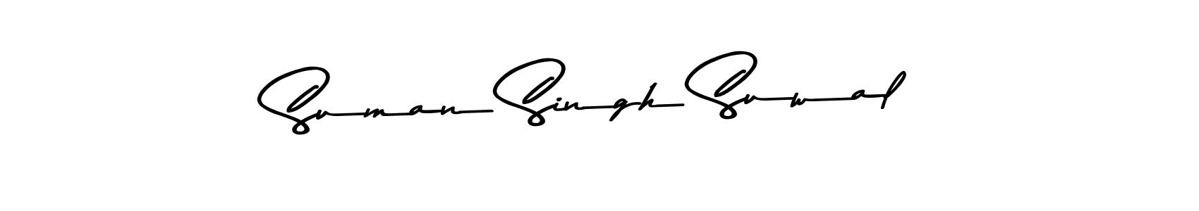 Suman Singh Suwal stylish signature style. Best Handwritten Sign (Asem Kandis PERSONAL USE) for my name. Handwritten Signature Collection Ideas for my name Suman Singh Suwal. Suman Singh Suwal signature style 9 images and pictures png