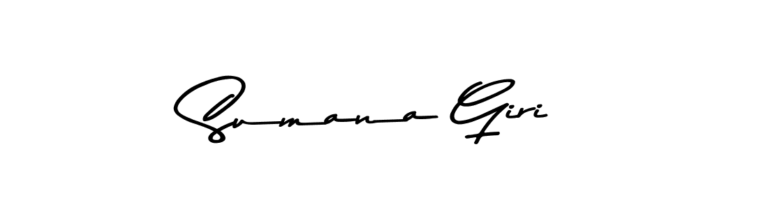 You should practise on your own different ways (Asem Kandis PERSONAL USE) to write your name (Sumana Giri) in signature. don't let someone else do it for you. Sumana Giri signature style 9 images and pictures png