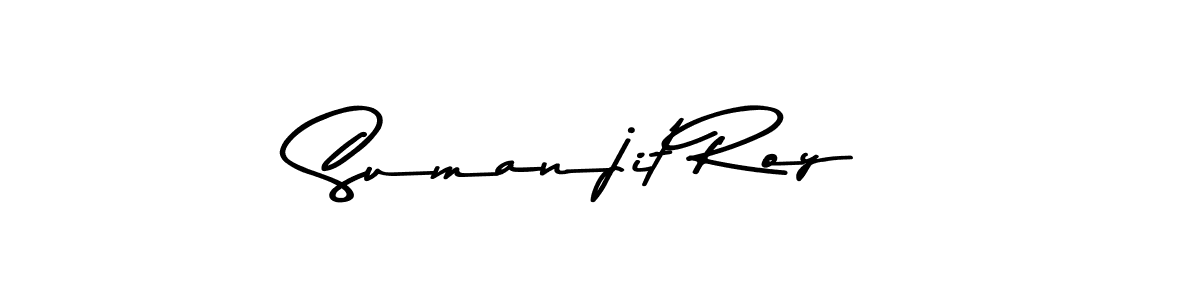 Create a beautiful signature design for name Sumanjit Roy. With this signature (Asem Kandis PERSONAL USE) fonts, you can make a handwritten signature for free. Sumanjit Roy signature style 9 images and pictures png