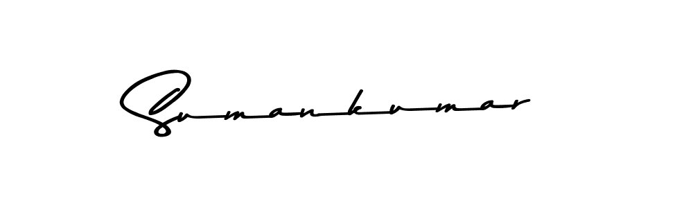 Design your own signature with our free online signature maker. With this signature software, you can create a handwritten (Asem Kandis PERSONAL USE) signature for name Sumankumar. Sumankumar signature style 9 images and pictures png