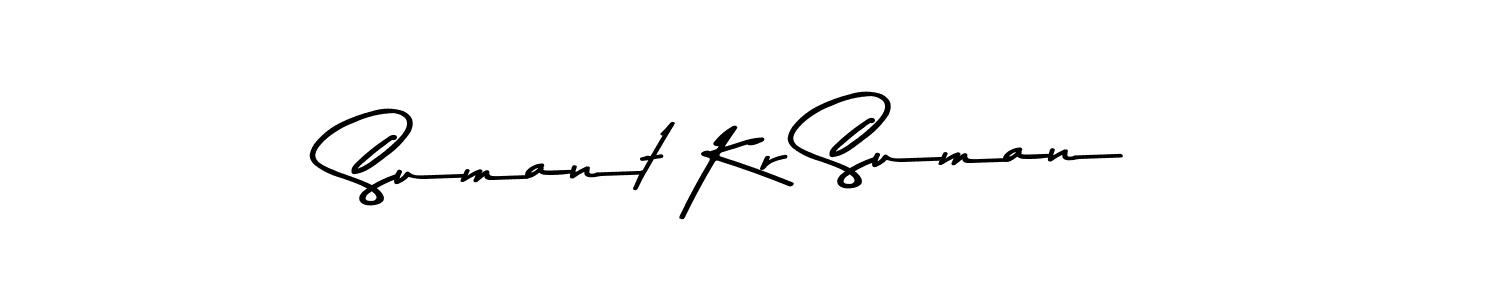 It looks lik you need a new signature style for name Sumant Kr Suman. Design unique handwritten (Asem Kandis PERSONAL USE) signature with our free signature maker in just a few clicks. Sumant Kr Suman signature style 9 images and pictures png